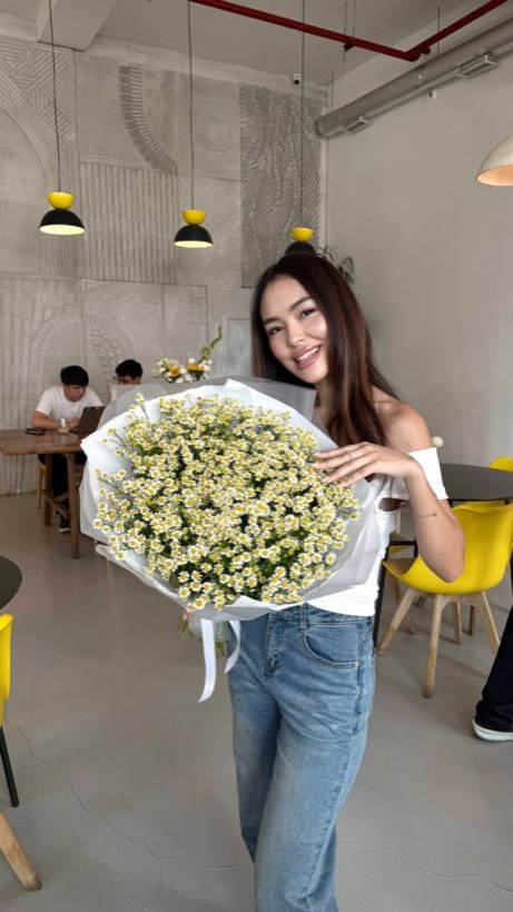 Гипсофила, монобукет — Rich Flowers, Астана