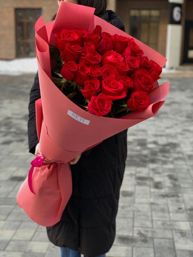 Высокая роза — Rich Flowers, Астана