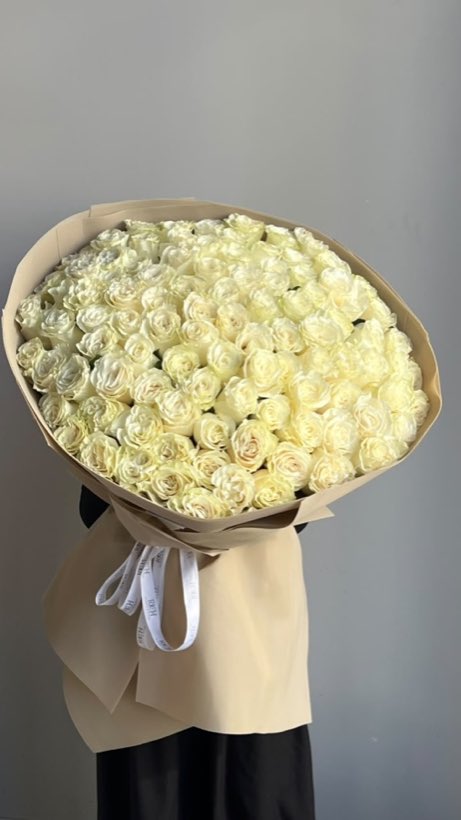 Высокая роза, премиум — Rich Flowers, Астана